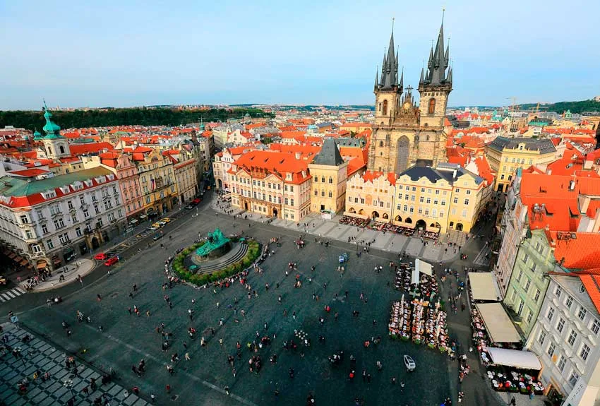 Plaza de la Ciudad Vieja de Praga