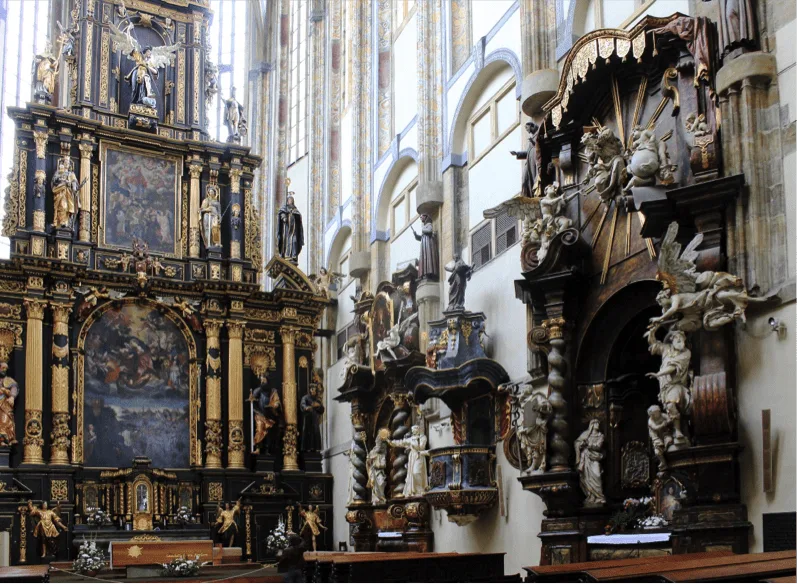 Retablo Barroco En Praga